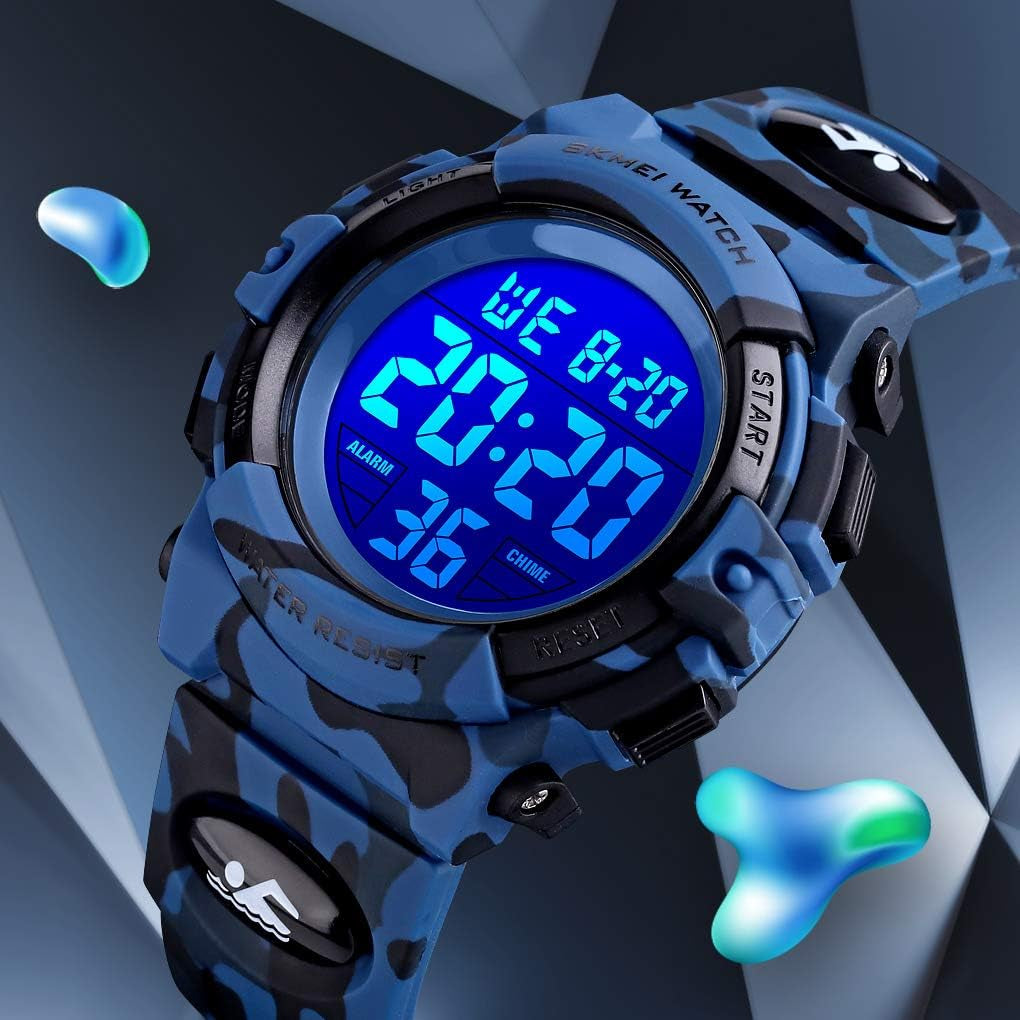 LED Digital Waterproof Watch for Kids - Kids Gifts