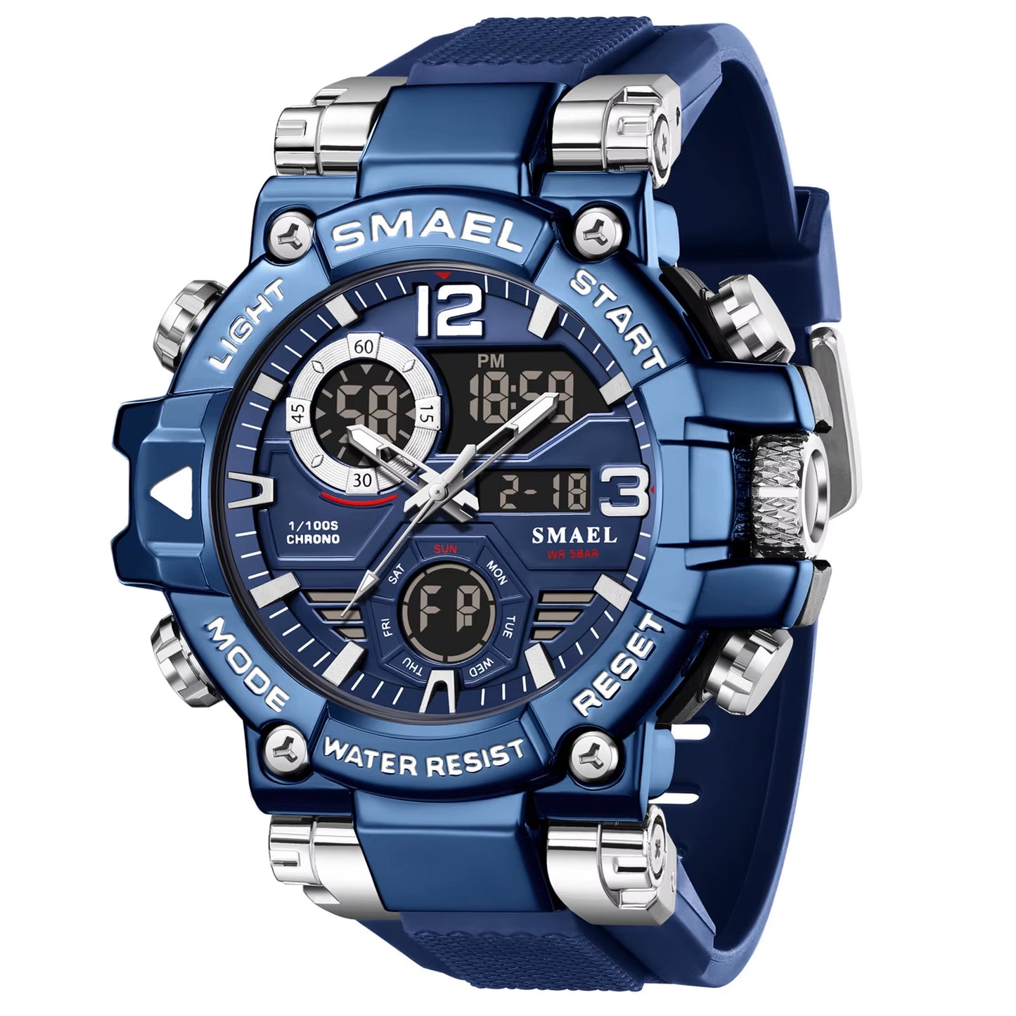 2025 Sports Watches Men LED Watches New 50M Waterproof Digital Watches 8110 Shockproof Sports Watches for Men Electrionic