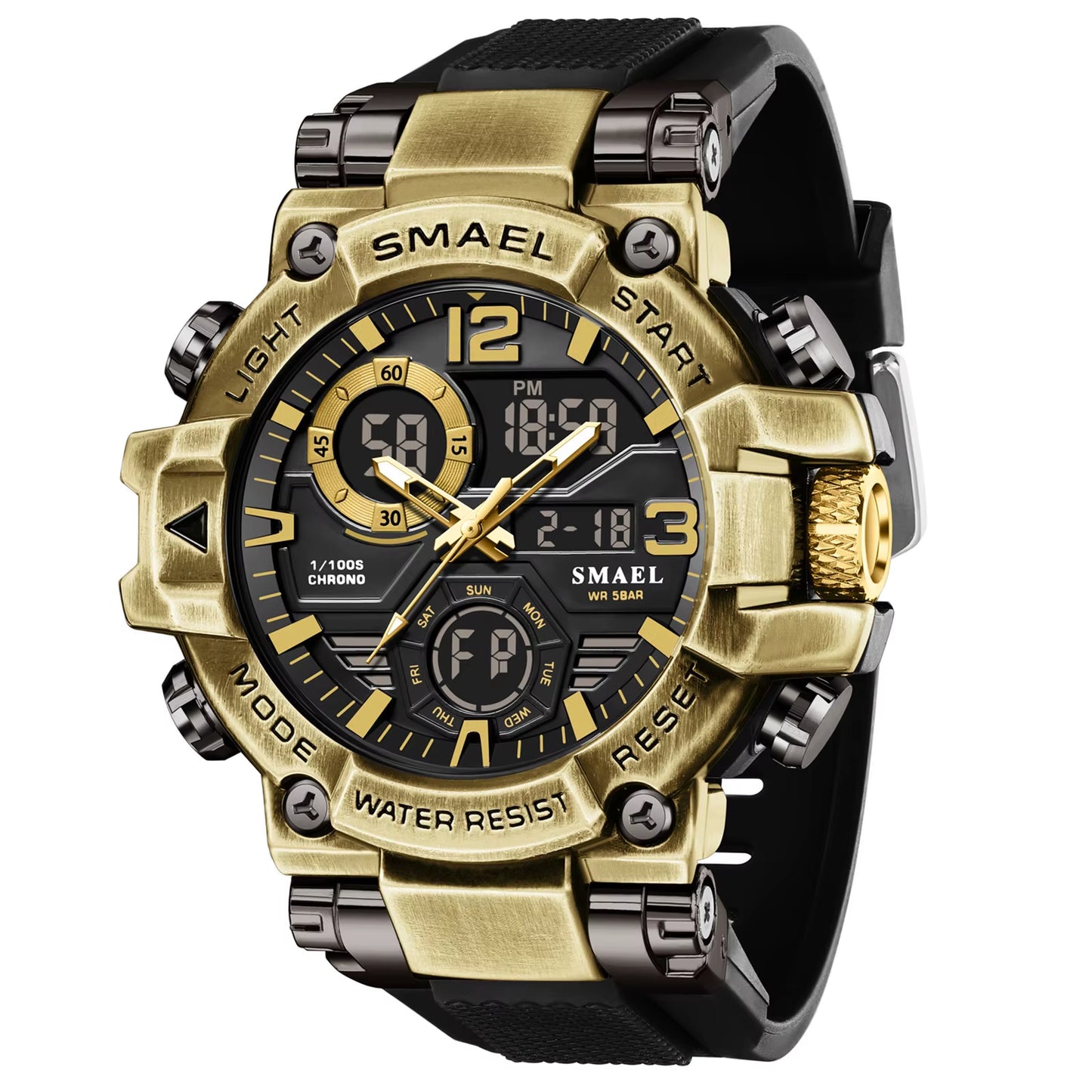 2025 Sports Watches Men LED Watches New 50M Waterproof Digital Watches 8110 Shockproof Sports Watches for Men Electrionic