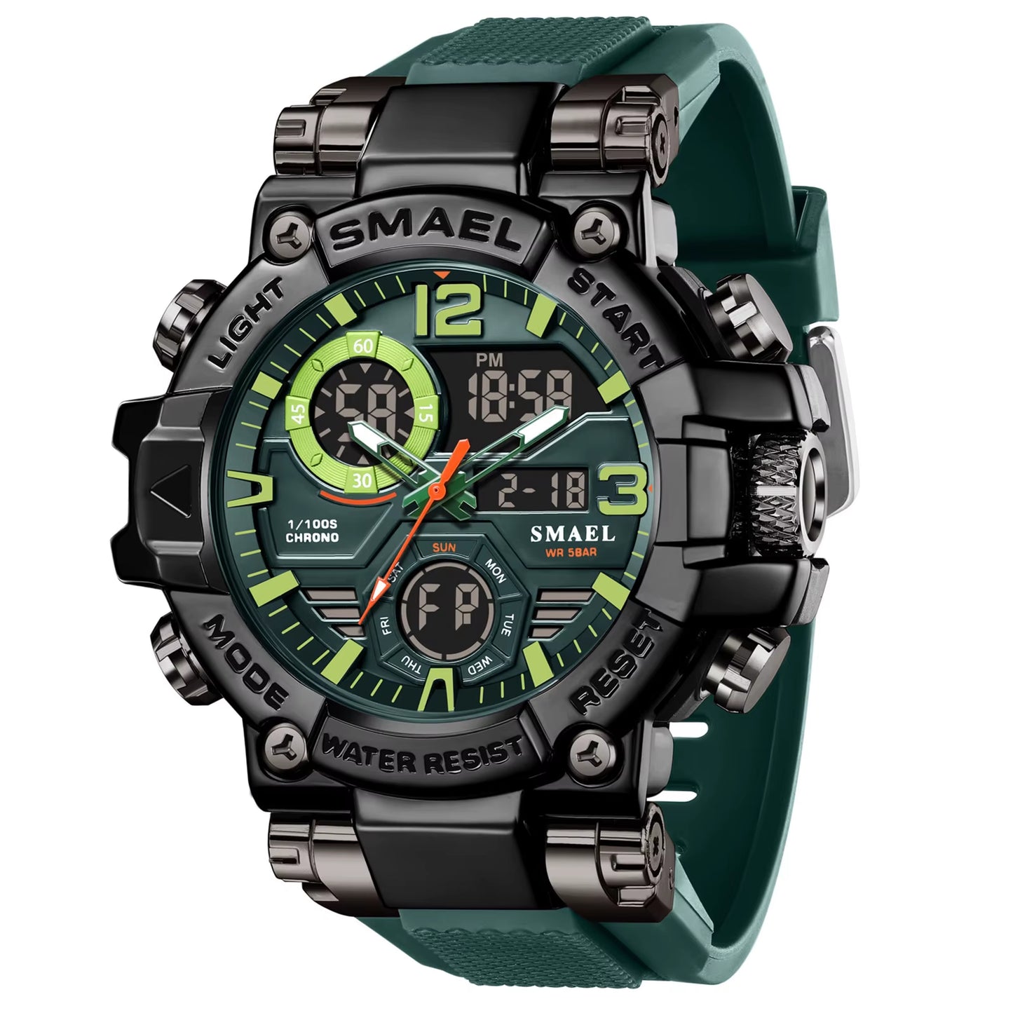 2025 Sports Watches Men LED Watches New 50M Waterproof Digital Watches 8110 Shockproof Sports Watches for Men Electrionic