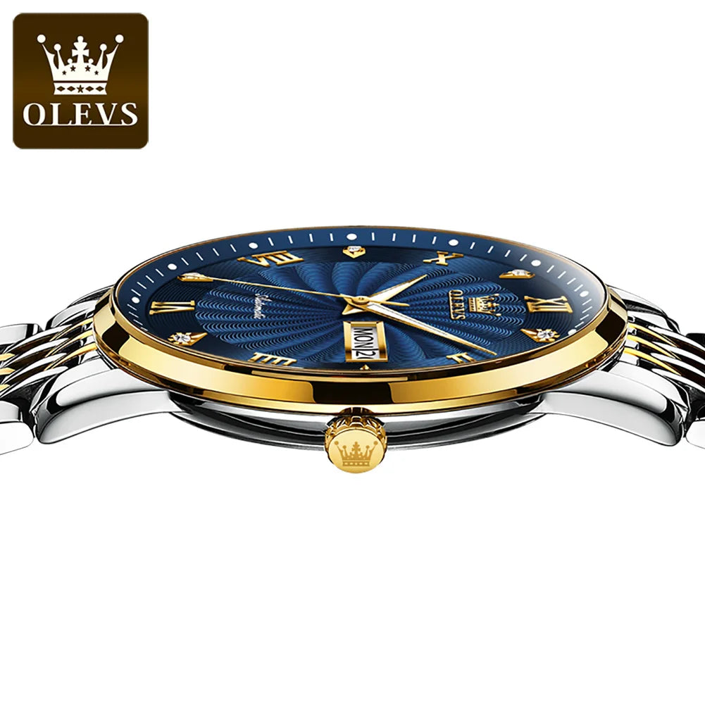 Automatic Men'S Watch Original Wrist Watch Stainless Steel Waterproof Swiss Movement Business TOP Brand Relógio Masculino