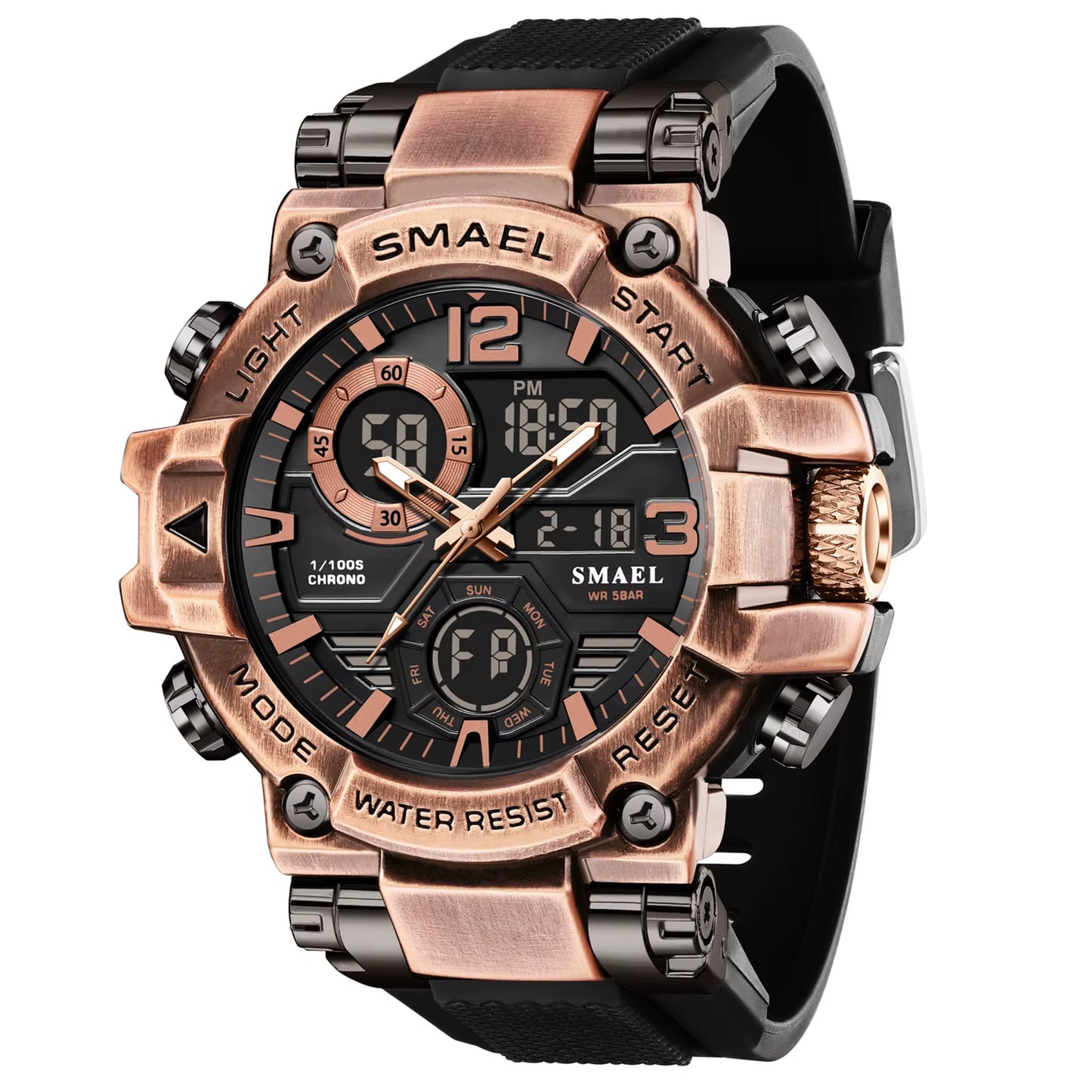 2025 Sports Watches Men LED Watches New 50M Waterproof Digital Watches 8110 Shockproof Sports Watches for Men Electrionic