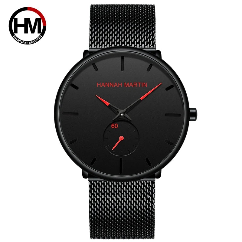 Dropship Fashion Simple Design Waterproof Stainless Steel Mesh Small Dial Men Watches Top Brand Luxury Quartz Relogio Masculino